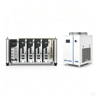 5kW 1080nm Fiber Laser Module with Supporting Industrial Water Chiller, Fiber Laser Cooling System