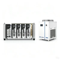 5kW 1080nm Fiber Laser Module with Supporting Industrial Water Chiller, Fiber Laser Cooling System