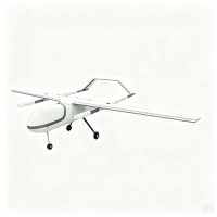 Tianxun F20 VTOL Fixed Wing UAV, 25kg MTOW Long Range Vertical Takeoff Surveillance Drone with 4kg Payload